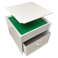 2in1 Spieltisch mit grüner Bauplatte, inkl....